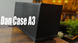 Building mini ITX in a DAN Case A3 RTX4080 Super amp Ryzen 7 7800X3D [upl. by Ahsiela]