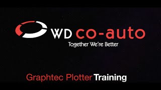 Graphtec Plotter Training 1  Changing Conditions [upl. by Alohs]