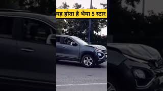 Tata harrier Scorpio accident automobile music musicgenre hindumusic trendingshorts funny [upl. by Ernestus]