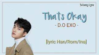 lyric HanRomIna Thats Okay  DO EXO  lirik terjemahan indonesia [upl. by Adav]