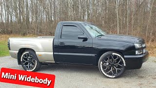 WideBody Silverado With A Quadrasteer Bed Swap [upl. by Andrew]