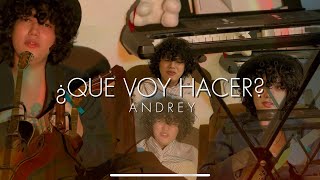 Que Voy Hacer  Andrey Serrano  Video letra [upl. by Gnourt691]