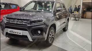 Maruti Suzuki Brezza 2022  zxi plus  Colours  Walkaround  Features  Review in Hindi [upl. by Kroo]