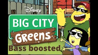 Big City Greens theme song bass boosted [upl. by Innavoig207]