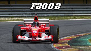 Ferrari F2002  screaming V10  18000 rpm [upl. by Serica674]