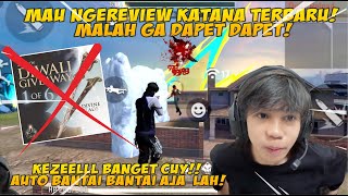 GARENA INI APAYA NIAT MAU NGEREVIEW KATANA TERBARU MALAH GA DaPET 😡😤 UNTUNG JAGO SOLO VS SQUAD [upl. by Calv]