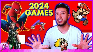 Every Game I Played in 2024  Finishing My Gaming Backlog [upl. by Afas]