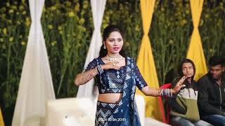 sangeet dance madhaniya  sathiya dance  Aithey aa dance  sharara sharara dance  solo dancedanc [upl. by Boonie]