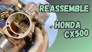 Reassemble Honda CX500 Carburetor from Carb King [upl. by Fergus462]