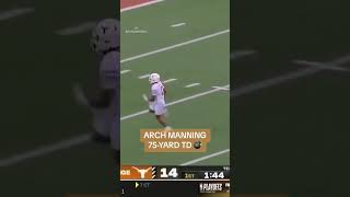 Arch Manning is showing out at the Longhorns spring game [upl. by Lelah706]