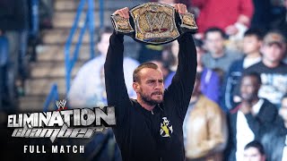 FULL MATCH — The Rock vs CM Punk  WWE Championship Elimination Chamber 2013 [upl. by Ruphina]