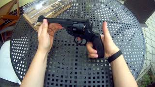 Well G293 Airsoft revolver Webley Mk VI Recenze CZ [upl. by Itra]