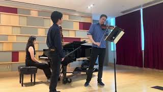 Violin Concerto No 2  W A Mozart  MASTERCLASS with Noah BendixBalgley [upl. by Eladnek]