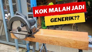 kali ini saya KECEWA 😔😔😔  Circular Saw 7 inci Doliz BA117 [upl. by Clara668]