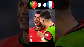 Portugal🇵🇹 VS France 🇨🇵penalty football ronaldo mbappe [upl. by Gelya568]