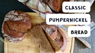 How To Make Classic Pumpernickel Bread [upl. by Imoian]