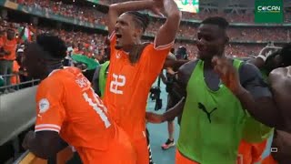 🇨🇮 Ivory Coast vs Nigeria 🇳🇬  Sebastian Haller  Goal of Tournament  Great AFCON 2023 GOALS [upl. by Hayila]