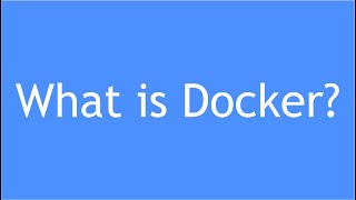 Docker  Concept of Containerisation  Why Docker  Understanding Docker in simple words [upl. by Darnok]