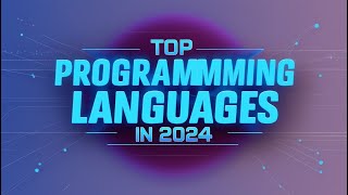 Top programming languages to learn in 2024  Which programming language to learn [upl. by Royd]