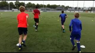 Warming up voetbal bovenbouw [upl. by Connel]