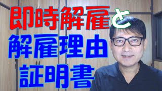 即時解雇だと会社に解雇理由証明書の交付を求められない！では、どうしたらいいのでしょうか？実際には、問題なく具体的な解雇の理由を記した書類の交付を、求めることができますから問題ありません。 [upl. by Marashio]