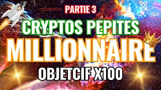 6 Cryptos Pépites à Fort Potentiel objectif x100 🚀 [upl. by Menzies]