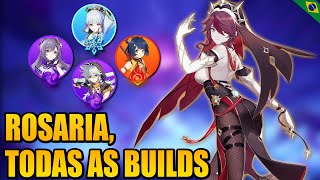 ROSARIA  GUIA COMPLETO  TODAS AS BUILDS [upl. by Grishilda]