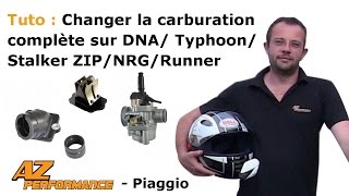 Tuto Changer le carburateur de son Typhoon  Stalker  Zip [upl. by Desdamonna]