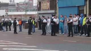 Orange Order Mourne Young Defenders passing CarrickHill on way to Church part 1 2013 [upl. by Amii]