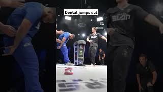 dental jumps out powerslap ufc sports powerslap boxing [upl. by Salkin]