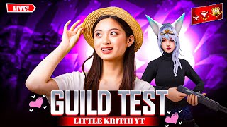 1V4 LIVE GUILD TEST  FREE FIRE LIVE GIRL freefirelivegirl freefirelive [upl. by Adlare841]