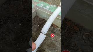 How to practically connect a hose without glue lifehack diy tips [upl. by Rina]