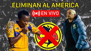 América Femenil ELIMINADA por Tigres Femenil en la semifinal  Tigres Femenil vs América Femenil [upl. by Yesor593]