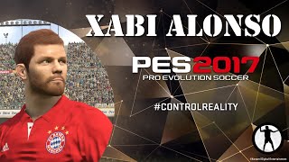 PES 2017 Face Build Xabi Alonso Bayern Munich [upl. by Xino379]