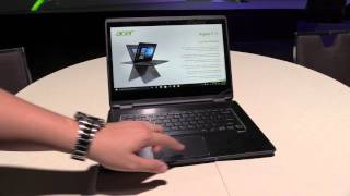 Acer Aspire R14 Handson  English  NewGadgetsde [upl. by Adiazteb304]