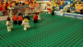 Fussball WM Brasilien Song Lied 2014 Hella Donna quotCome Onquot Legofiguren Version [upl. by Eleik]