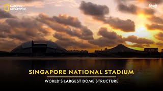 Worlds Largest Dome Structure  Super Structures Engineering Marvels  हिन्दी  NatGeoIndia [upl. by Merlina]