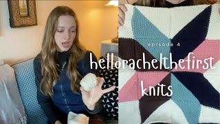 hellorachelthefirst knits episode 4 FO Harvest [upl. by Labaw]