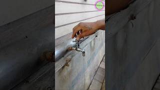 Leakages नल Taps spindle repairtaps leakage bathroom shortsviralvalve [upl. by Enaillil779]