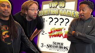 Trying NOT TO KILL EACH OTHER Over the Top 10 Fighting Games of All Time [upl. by Ellennaj183]