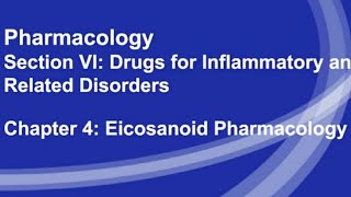 Pharmacologykaplansection sixchapter4 eicosanoid pharmacolokaplan medicineusmlepharmacology [upl. by Meriel]