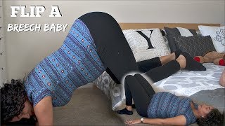 HOW TO FLIP BREECH BABY  YANELY AMADIZ [upl. by Yasmin681]