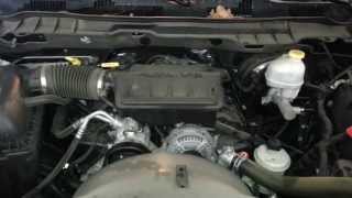 2012 Dodge Ram 1500  47L V8 Engine Idling After Oil Change [upl. by Sherry864]