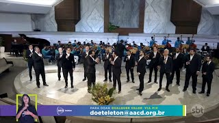 Tenores Adventistas emocionam o SBT  Teleton 2021  Brothers Vocal [upl. by Marlane729]