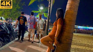 4K How is Thailand Now Pattaya Beach Road Freelancers [upl. by Lonne]