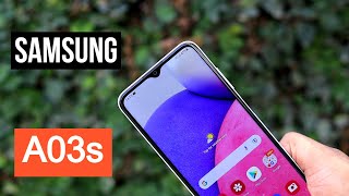 SAMSUNG GALAXY A03s UNBOXING amp QUICK REVIEW [upl. by Eceinej]