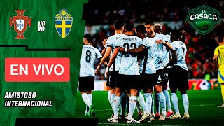 🚨 PORTUGAL vs SUECIA EN VIVO 🔥🏆 AMISTOSO INTERNACIONAL ⚽ [upl. by Aracal]