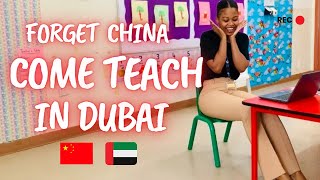 FREE Teaching Job Agencies in DUBAI TEFL  ESL [upl. by Yonita]