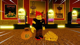 Roblox  Rob the Rosino ภารกิจปล้น Casino ที่ใหญ่ที่สุดในเมือง  EPIC มาก [upl. by Litnahc]