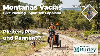 Montañas Vacías MV1 Spanisch Lappland  Bike Packing Radreise Hund Spanien Burley Experience 1 [upl. by Wilscam]